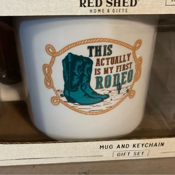 New in Box Rodeo Mug & Keychain Set - Picture 2 of 3